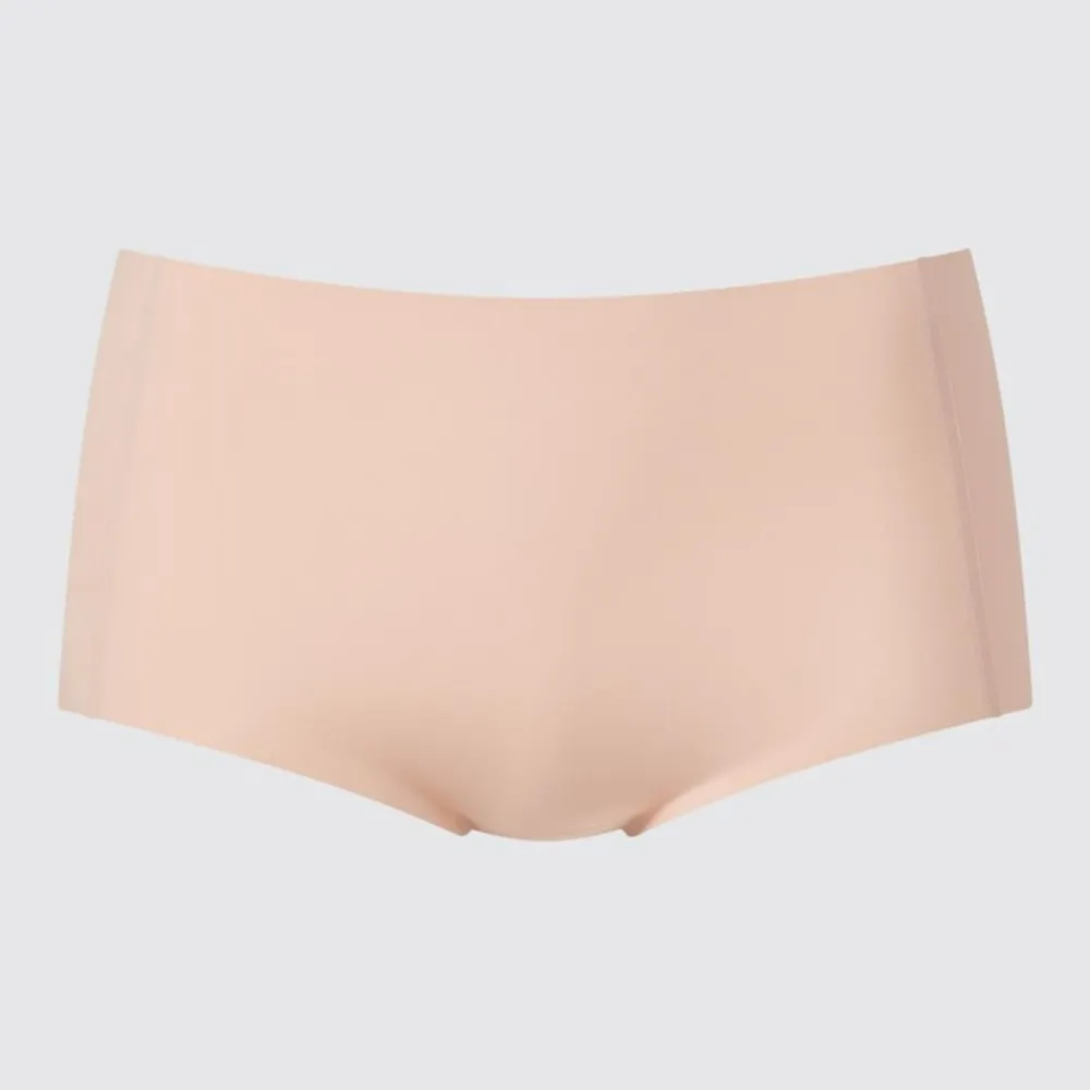 Bhs & Unterwäsche*UNIQLO Nahtloser Airism Slip Mit Hohem Bund Beige