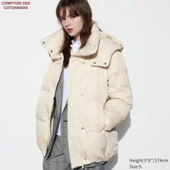 Mäntel, Jacken, Parka & Westen*UNIQLO Oversized Daunenjacke