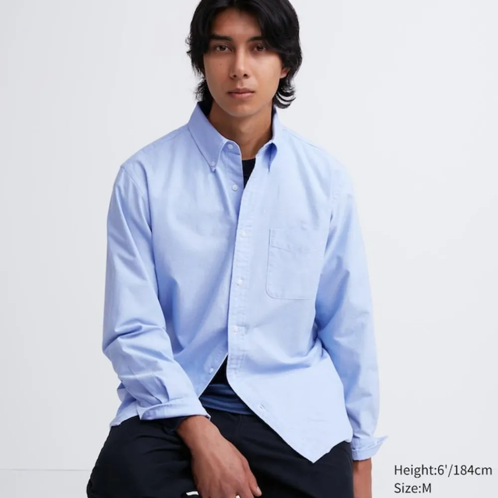 Hemden*UNIQLO Oxford Langarm Hemd