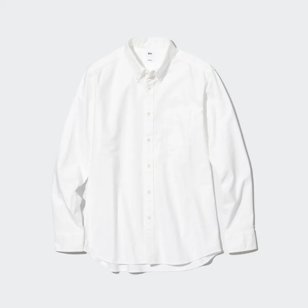Hemden*UNIQLO Oxford Langarm Hemd (Slim Fit)