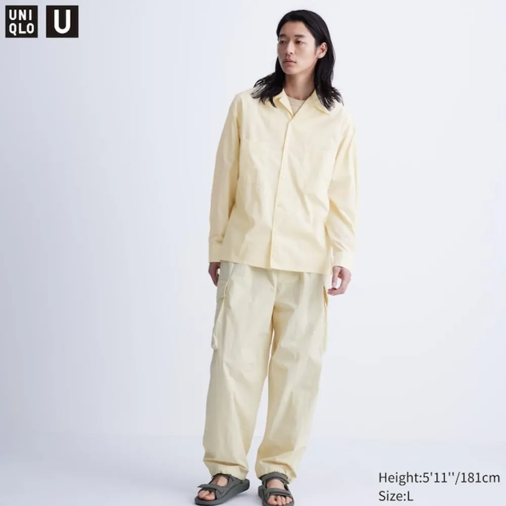 Hosen, Chinos & Jogginghosen*UNIQLO Parachute Cargohose (Wide Fit)