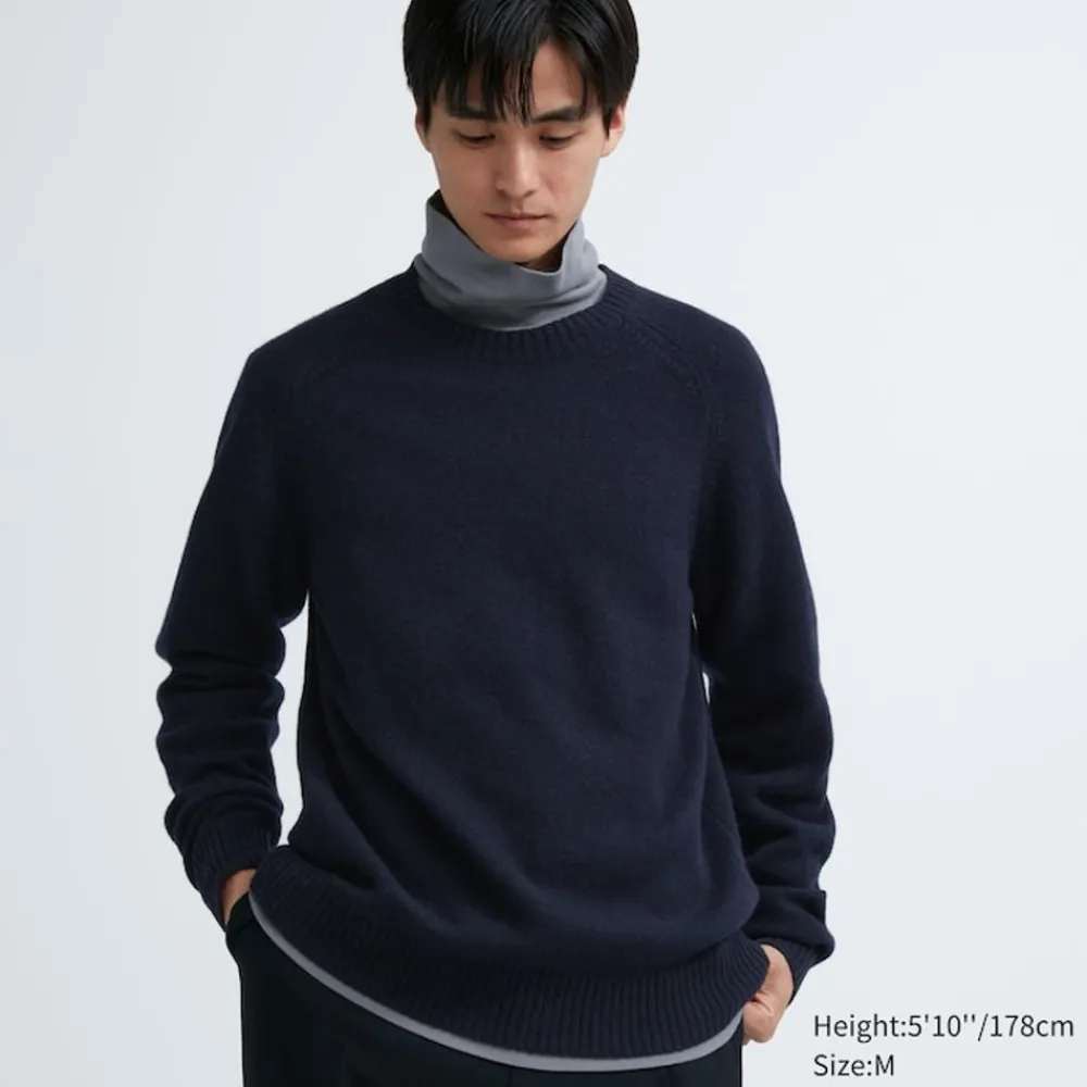 Pullover & Strickjacken*UNIQLO Premium Lammwolle Pullover