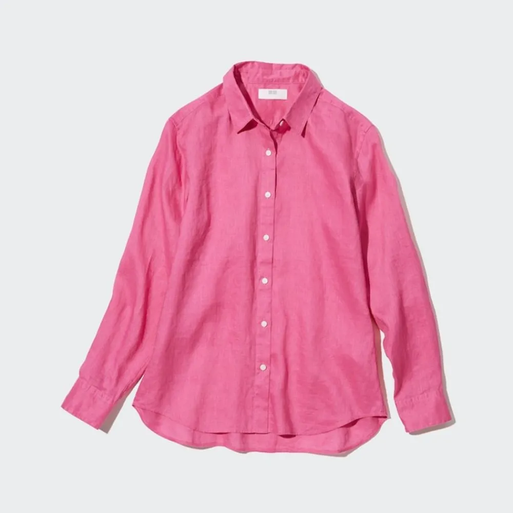 Hemden & Blusen*UNIQLO 100 % Premium Leinen Langarm Bluse