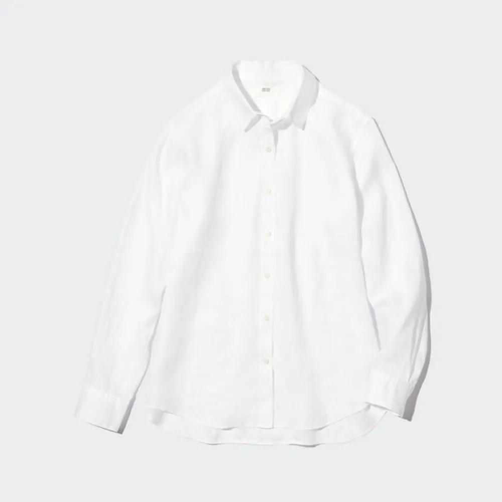 Hemden & Blusen*UNIQLO 100 % Premium Leinen Langarm Bluse
