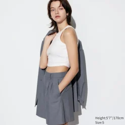 T-Shirts & Oberteile*UNIQLO Sanftes Geripptes Cropped Tanktop