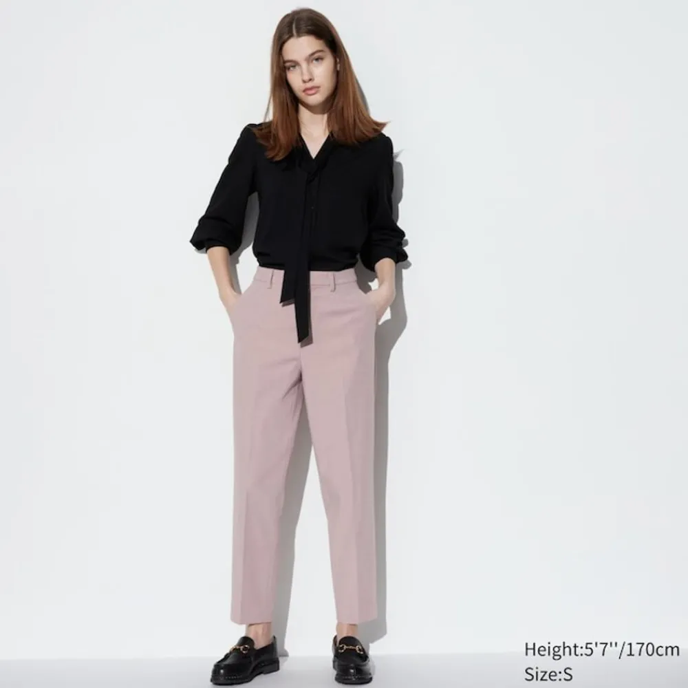 Hosen, Leggings & Jogginghosen*UNIQLO Smart Stoffhose In 7/8-Lange