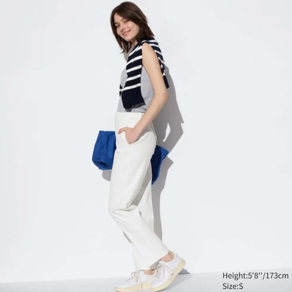 Hosen, Leggings & Jogginghosen*UNIQLO Smart Stoffhose In 7/8-Lange (Lang)
