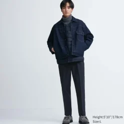 Hosen, Chinos & Jogginghosen*UNIQLO Smart Stoffhose In 7/8-Lange Und Baumwolloptik