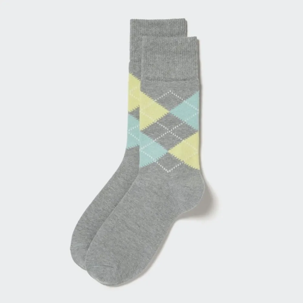 Socken*UNIQLO Socken (Argyle-Muster)