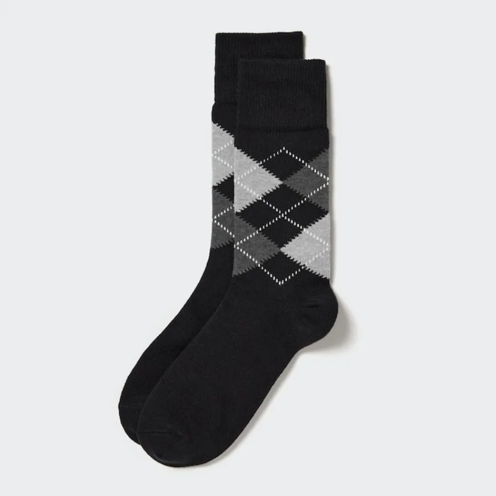 Socken*UNIQLO Socken (Argyle-Muster)