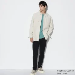 Hosen, Chinos & Jogginghosen*UNIQLO Stretch Selvedge Jeans (Slim Fit)