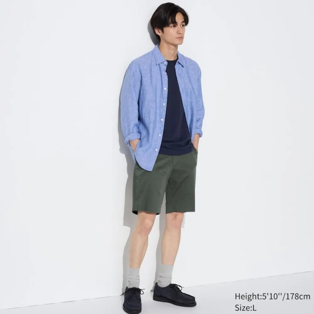 Hosen, Chinos & Jogginghosen*UNIQLO Stretch Shorts (Slim Fit)