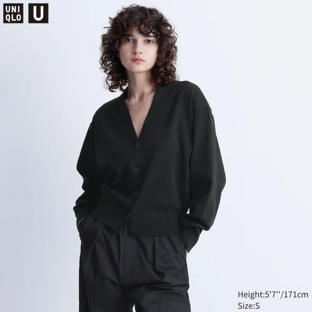 Pullover & Strickjacken*UNIQLO Strickjacke Mit V-Ausschnitt