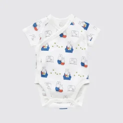 Strampler & Bodys*UNIQLO The Picture Book Collection Ut Bedruckter Kurzarm Body Weis