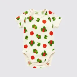 Strampler & Bodys*UNIQLO The Picture Book Collection Ut Bedruckter Kurzarm Body Grauweis