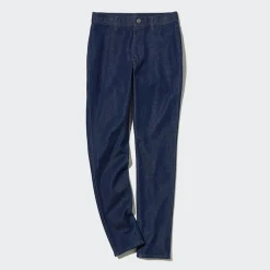 Hosen, Leggings & Jogginghosen*UNIQLO Ultra Stretch Denim Leggings Dunkelblau