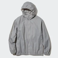 Mäntel, Jacken, Parka & Westen*UNIQLO Verstaubarer Parka Mit Uv-Schutz Grau